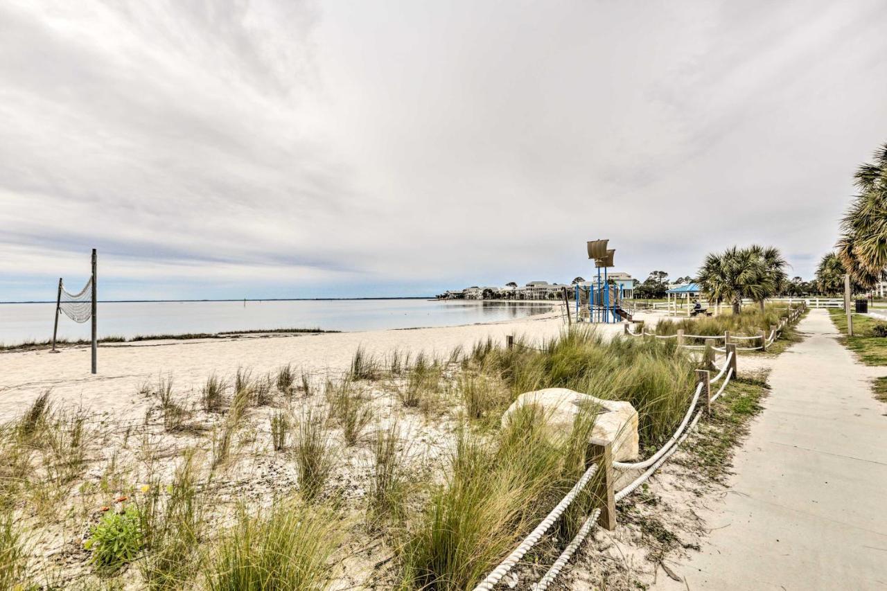 Waterfront Escape With Balcony On Shell Point Beach! Panacea Exterior foto