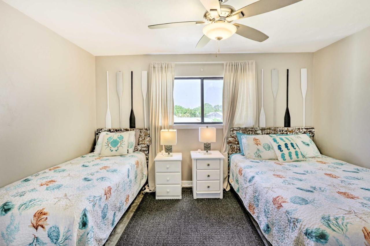 Waterfront Escape With Balcony On Shell Point Beach! Panacea Exterior foto
